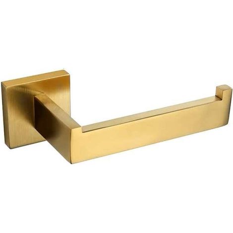 Porte rouleau doré brossé, Pétra (1/4)
