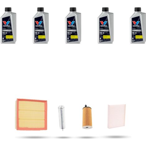 Kit tagliando 4 FILTRI e 5L OLIO compatibile con Bmw serie 4 (F32, F33, F36, F82) 418d 110kw dal 2015 (1/5)