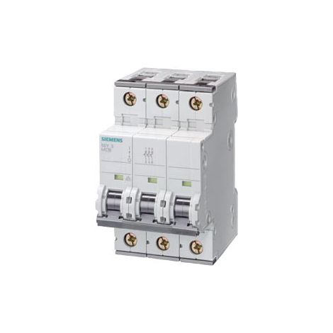 Interruttore Magnetotermico 3P C 6A 6000A ( SIEMENS cod. 5SY63067 )