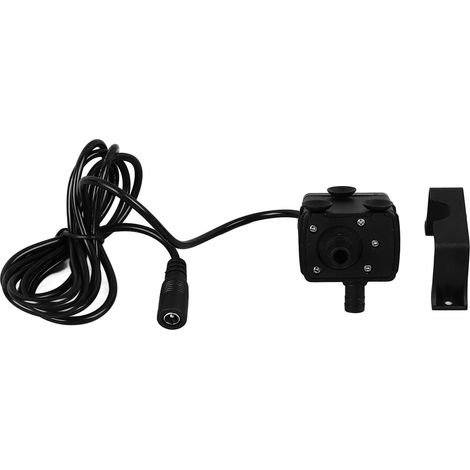 Petite pompe à eau submersible alimentée par énergie solaire, batterie CC, mini-pompe de fontaine sans balais pour aquarium