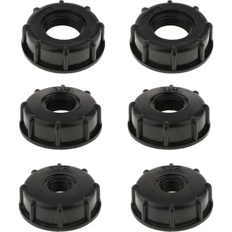 Adaptateur de sortie filetage grossier pour conteneur IBC de 1000 L (1/5)