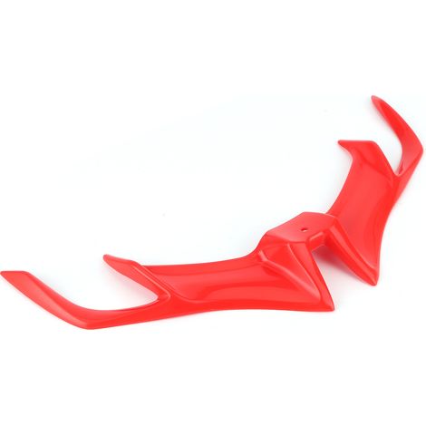 Aerodynamische Frontverkleidungs-Winglets (Zubehör) kompatibel mit Yamaha R15 V3 2017-2020, Rot (1/5)