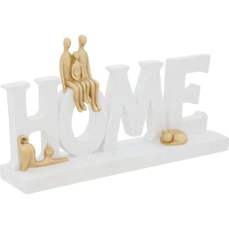 Lettera decorativa colin h. 16 cm, bianca - Atmosphera créateur d'intérieur (1/2)