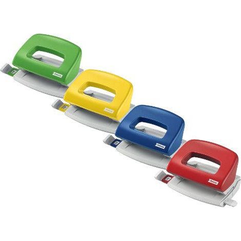 Petrus 52 classic Metalllocher - bis zu 20 Blatt - Formatmarkierungen - leicht zu entleeren - stanzt 5,5mm - Farbe schwarz