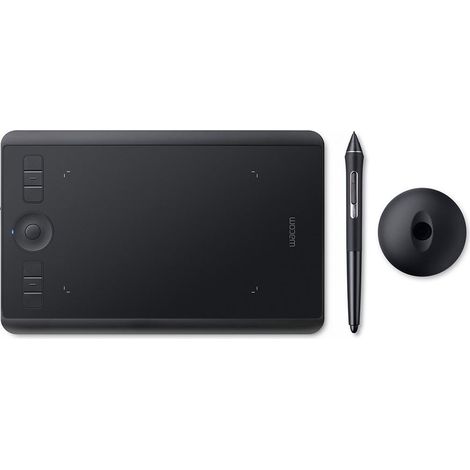Wacom Intuos Pro (S) tavoletta grafica Nero 5080 lpi (linee per pollice) 160 x 100 mm USB/Bluetooth (1/4)