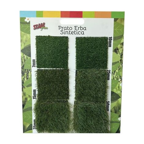 ESPOSITORE PRATO ERBA SINTETICA STARS - MM 7-10-15-25-35-50- 1 pezzi