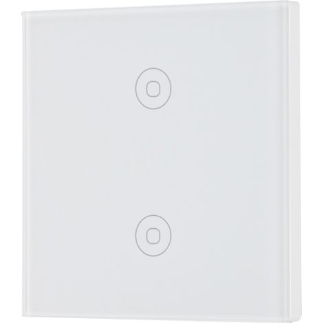 Intelligenter WLAN-Wand-Touchschalter, RF-Sprachsteuerung für Alexa, kompatibel mit Tuya 110-240V2 Dongle (1/5)