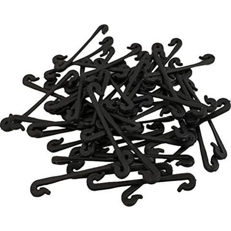 6cm 50Pcs Vine Tie Vine Fixed Clip Garden Plant Clips Plant Fasteners for Vines Grape Tying
