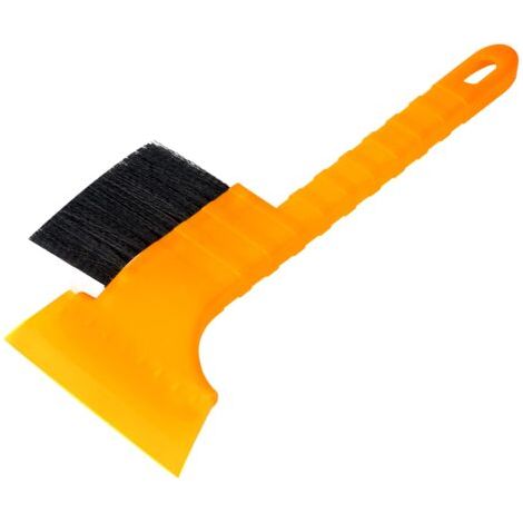 Pair - Grattoir Pare Brise et Balai Outil d'hiver Degivrage Pare Brise Grattoir Voiture Givre Gratte Pare Brise avec Poignée Antidérapante Pas d'égratignure Brosse à Neige (36 16cm) (1/5)