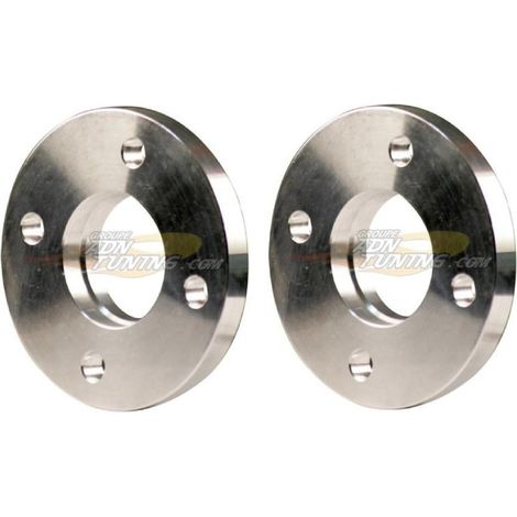 2 Elargisseurs de voies - 4x108 compatible avec Citroen Peugeot - 16mm avec visserie portee conique