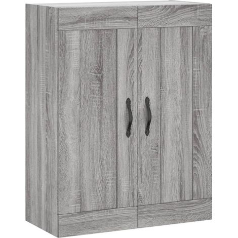 Buffet,Bahut,Armoire murale sonoma gris 69,5x34x90 cm bois d'ingénierie CFW76591 (1/5)