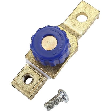 Disjoncteur de circuit de batterie automobile à borne négative 6V 12V 24V à lame de coupure, compatible avec les moteurs marins, de camping-cars et de véhicules (disjoncteur de circuit de batterie de (1/5)
