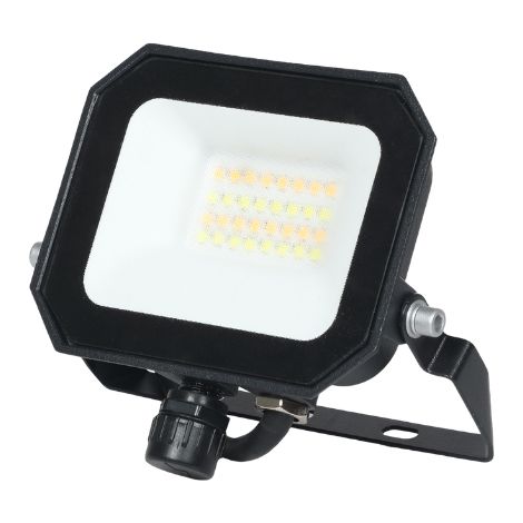 Projecteur LED Extérieur 10W CCT IP65 Noir - 110 deg - Switch 3000-4000-6500K (1/5)