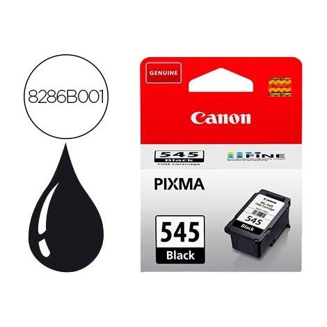 Cartuccia Inchiostro per Stampante Canon PG-545XL Originale Nero per Pixma iP2850 MG 2550S MG2450