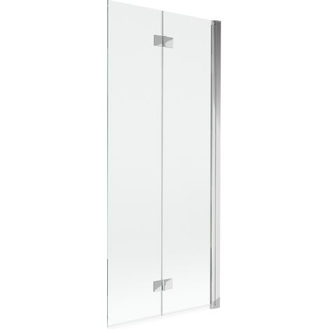 Mexen Mist pantalla de ducha de 2 hojas derecha 80 x 150 cm, transparente, cromo - 8A9-080-002-01-00-P (1/5)