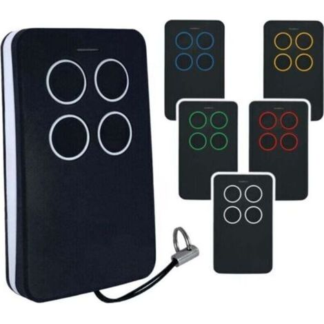 Télécommande Universelle Portail CARDIN S449 Compatible Multifréquence Code Fixe et Roulant (1/2)