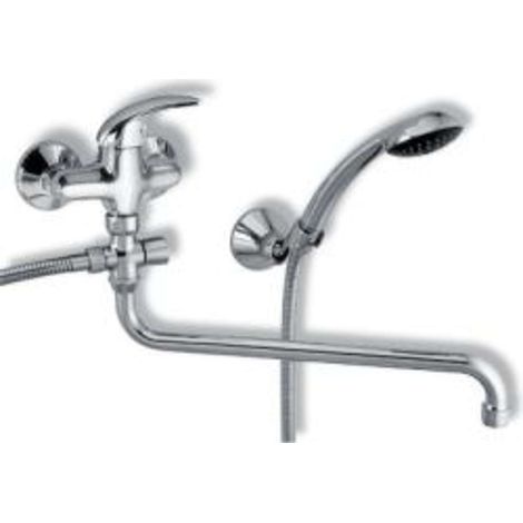 Novaservis Metalia 55 - Wannenwandarmatur-Aufputz komplett, chrom 55071,0