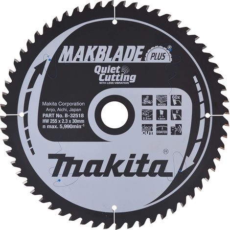 Makita piła tarczowa 255x30x60z makblade plus drewno