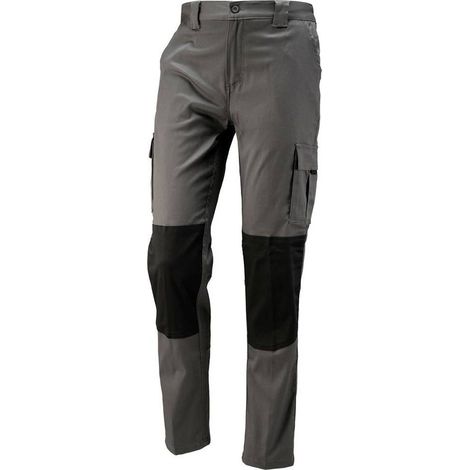 PANTALONE DA LAVORO STRETCH 'BOSTON' taglia XXL - colore grigio
