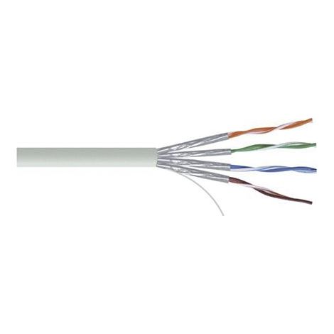 Rs Pro – Câble cat 6a U/FTP 100m – 23 AWG – Blindage pour performance réseau optimale – PVC gris – Normes ISO/CEI 11801:2011, CEI 61156-5:2009 - CAT 6 A