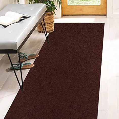 Heyroll Tapis de couloir pour intérieur/extérieur - Antidérapant - 100 x 450 cm - Peut être utilisé dans les chambres, les salons, les jardins (1/5)