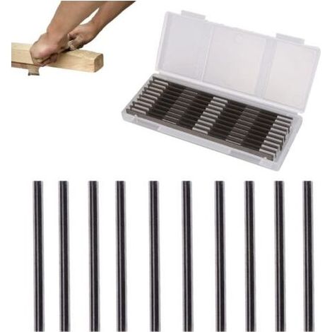 Lames Réversibles Raboteuse 82mm Rabot Electrique Lame 82x5.5x1.2mm Lames De Rabot for Travail du Bois Power Tool Pièces 10 PCS (1/5)