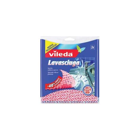 PANNO MULTIUSO LAVASCIUGA CM.36X34 - 5 pezzi VILEDA