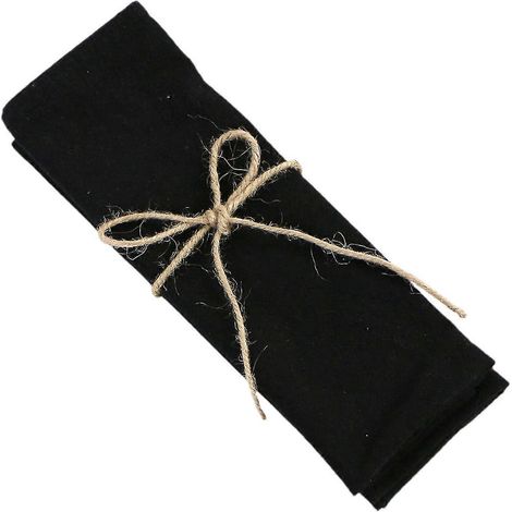 Serviettes de table lavables style ferme pour mariage et baby shower