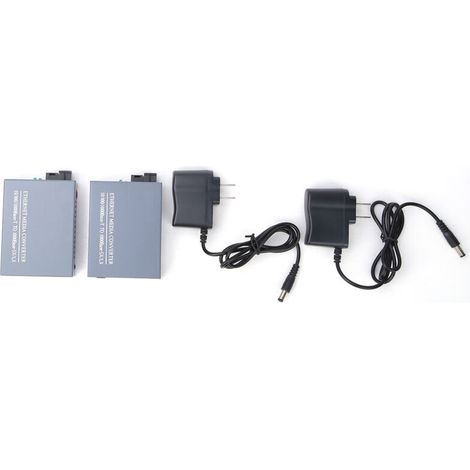 Gigabit photoelectric converter 110-240 V fiber optic single-core transceiver wideband fast data transmission (HTB-GS-03AB) (1/5)