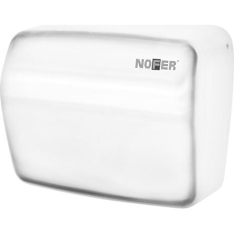 Sèche-mains électrique sans contact 220-240V, 1500W, 270x240x170 mm, blanc