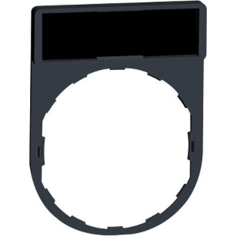 Multipack Schneider Electric SCHILDERTRÄGER M.LEERSCHILD (ZBY-2101 SCHW.) - 10 Stück
