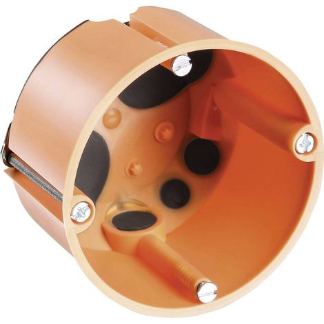Boîte de montage pour cloison creuse F-Tronic 7360028 coupe-vent (Ø x P) 68 mm x 47 mm jeu de 25 (1/2)