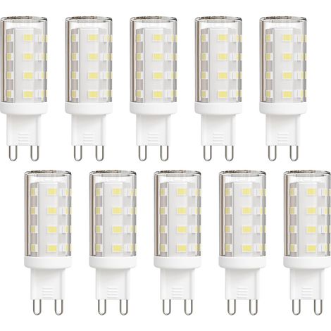 Filiyano-Ampoule LED G9 3W Blanc neutre 4000K, angle de faisceau 360° sans zones d'ombre, sans scintillement, non dimmable (10 pièces) (1/5)