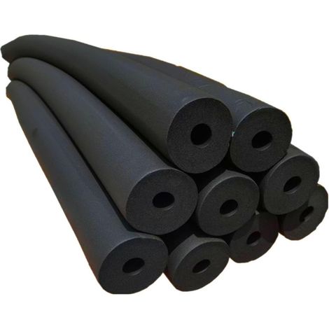 Tube D'isolation Isolation Tuyau Antigel et Isolation, 16mm 19mm 25mm 32mm 48mm 60mm 76mm Isolation de Tuyaux, Manchon D'isolation pour Chauffage et Tube Climatisation(T30mm X ID50mm X L1.9M) (1/5)