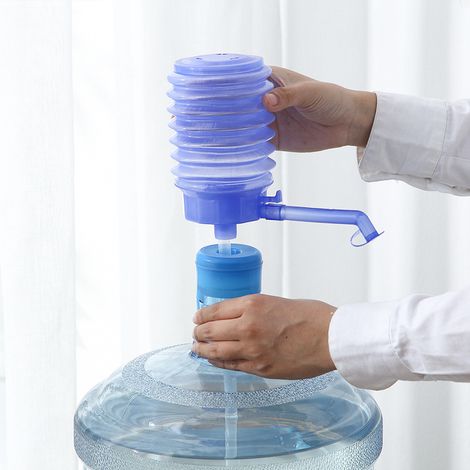 Manuelle Wasserpumpe für transparente Eimer, Druckwasserentnahme, Dosierpumpe für Springbrunnen, für den Hausgebrauch. (1/5)