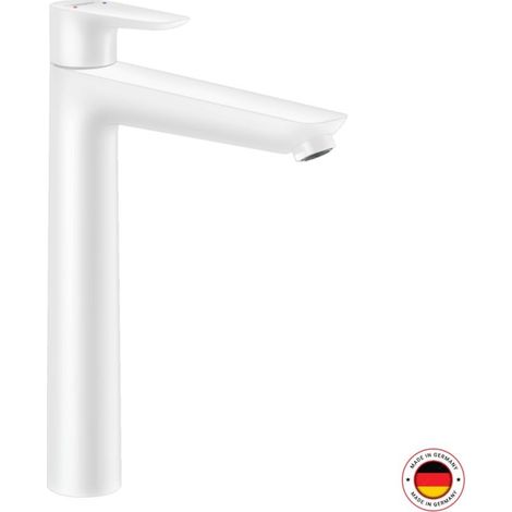 HANSGROHE Mezclador de lavabo Talis E 240, sin palanca extraíble ni desagüe blanco mate