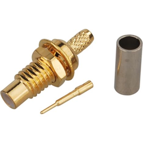 SMC-Stecker für RG174-Kabel am Gehäuse (1/3)