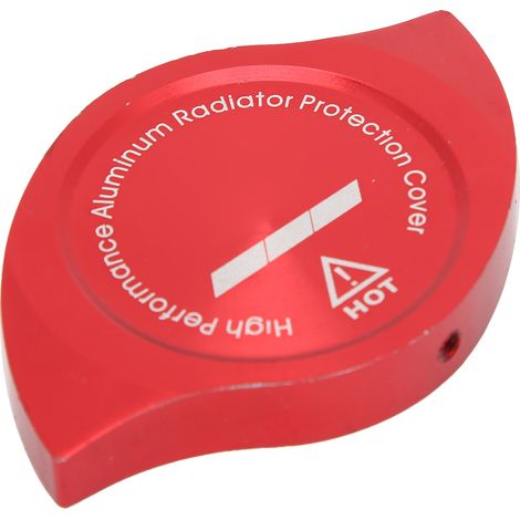 Dekorativer roter Ersatz-Kühlerdeckel für Honda Mugen Acura CL CSX ILX MDX NSX RDX (1/5)