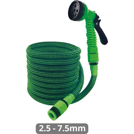 Kit de tuyau de jardin Bukavu extensible 2,5 - 7,5M
