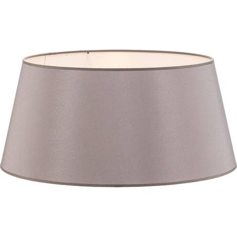 [NEUWERTIG] B-Ware Lampenschirm Cone grau/weiß 25.5cm Höhe Lampen Leuchte Hängelampe Lampe Ø25cm (1/2)