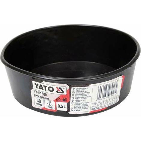 YATO POJEMNIK NA GIPS PŁASKI 0,5L