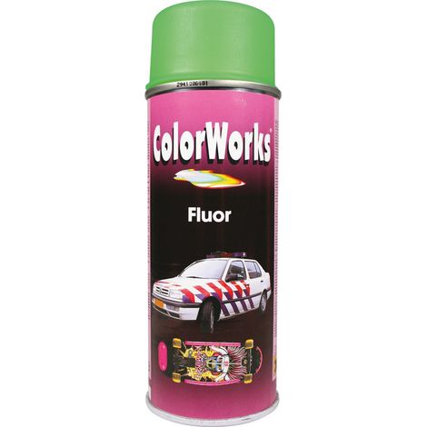Leuchtende Sprayfarbe 400ml Fluo Grün