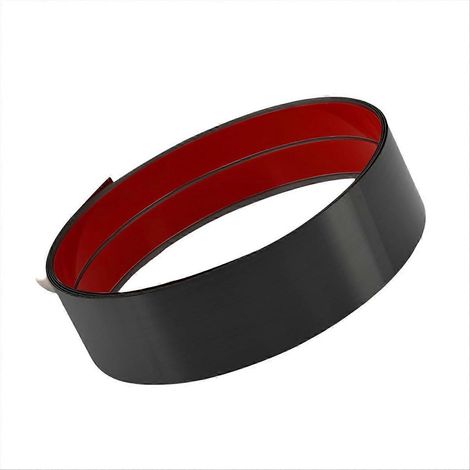 Plaque de protection en acier inoxydable, cache-plinthe adhésif, moulure de finition pour mur, noir pour placard de cuisine (1/5)