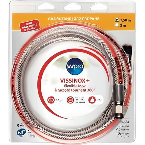 Manguera de gas de acero inoxidable de 1,5 cm. - tbv150 - wpro - (1/3)