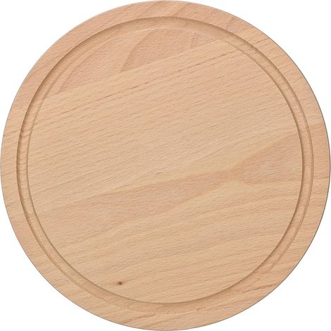 Planche à découper ronde de 20 cm Planche en bois pour couper le fromage et le pain Servir des aliments
