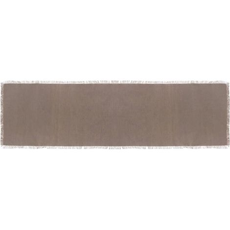 Chemin de Table "Maha" 38x140cm Gris (1/2)