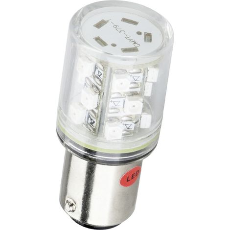 Barthelme 52190215 LED-Lampe Weiß   BA15d 24 V/DC, 24 V/AC     42 lm