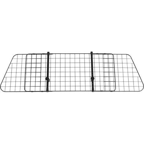 Barrière de Voiture pour Chien pour Coffre de SUV, Barrière de Séparation Réglable pour Animaux de Compagnie, Filet de Séparation en Treillis Métallique Robuste pour de Siège Arrière pour (1/5)