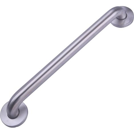 Haltegriff – Edelstahl – Badezimmer-Sicherheitsstütze – ADA-konform – Für Personen mit eingeschränkter Mobilität – Silber – 45,7 x 3,18 cm (1/5)