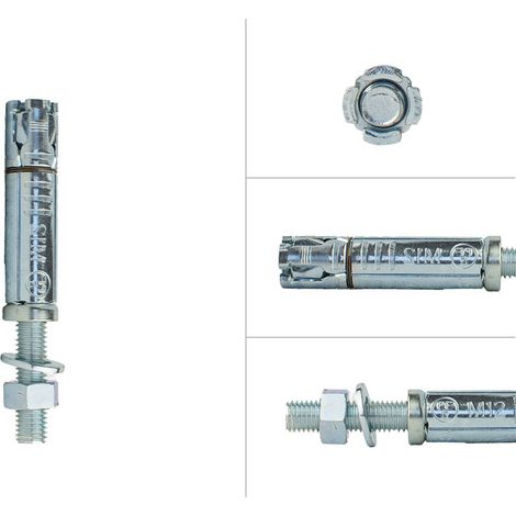 Schwerlastdübel M12 x 120 mm Vorsteckmontage - pro Stück
